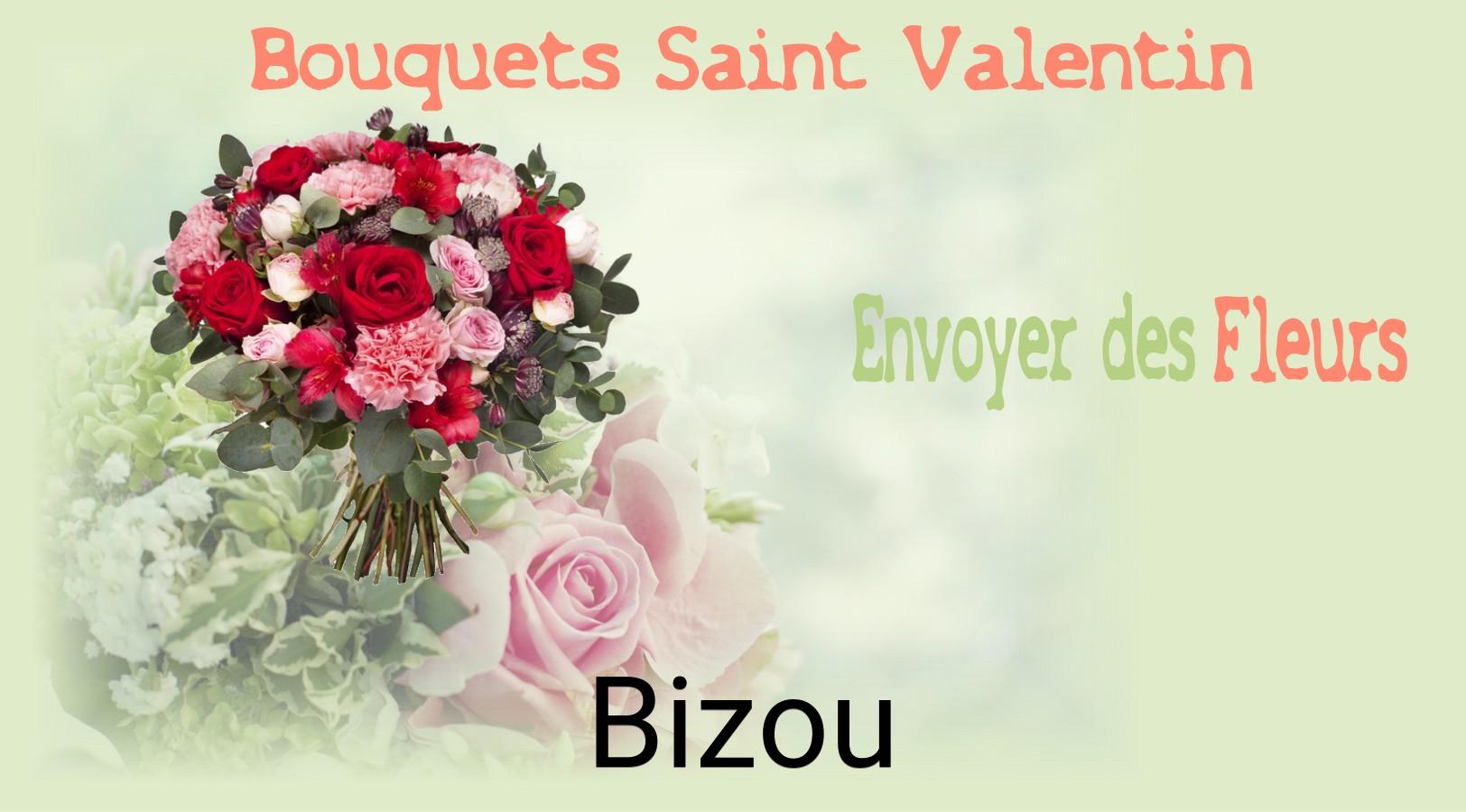 Roses de Saint-Valentin livrées à Bizou